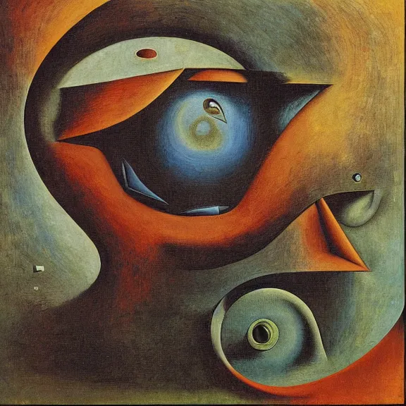Prompt: a surrealist painting about ocularcentrism, by max ernst, oil painting, highly detailed, 4 k.