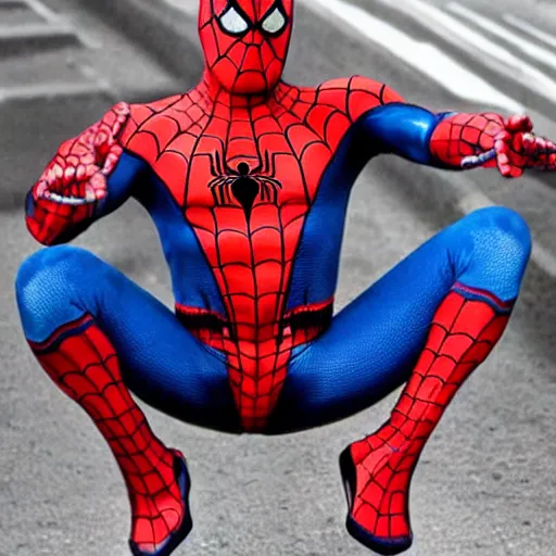 Image similar to Peruvian Spiderman