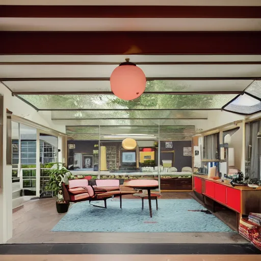 Image similar to accidentallywesanderson wheaton, il midcentury modern