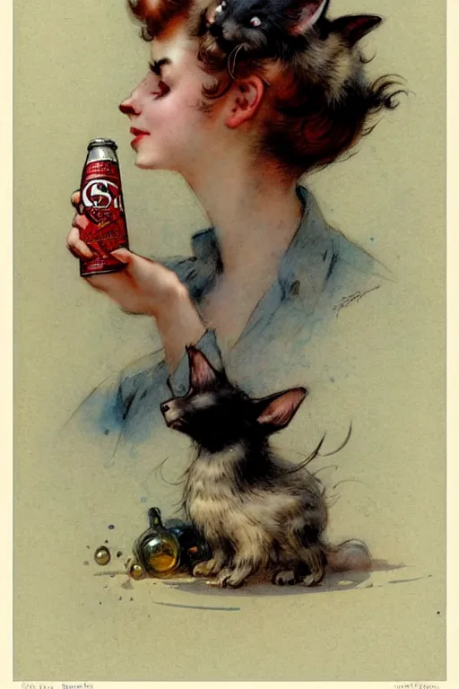 Image similar to ( ( ( ( ( 1 9 5 0 s energy drink. muted colors. ) ) ) ) ) by jean - baptiste monge!!!!!!!!!!!!!!!!!!!!!!!!!!!!!!