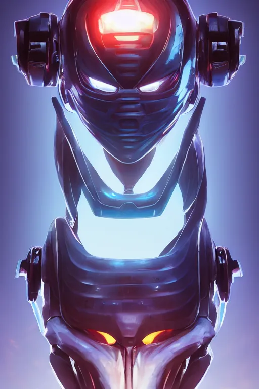 Image similar to epic mask helmet robot ninja portrait stylized as fornite style game design fanart by concept artist gervasio canda, behance hd by jesper ejsing, by rhads, makoto shinkai and lois van baarle, ilya kuvshinov, rossdraws global illumination radiating a glowing aura global illumination ray tracing hdr render in unreal engine 5