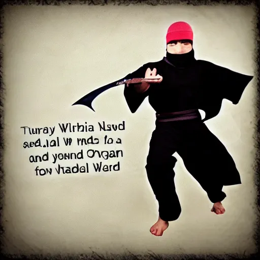 Prompt: turbo ninja Wizard