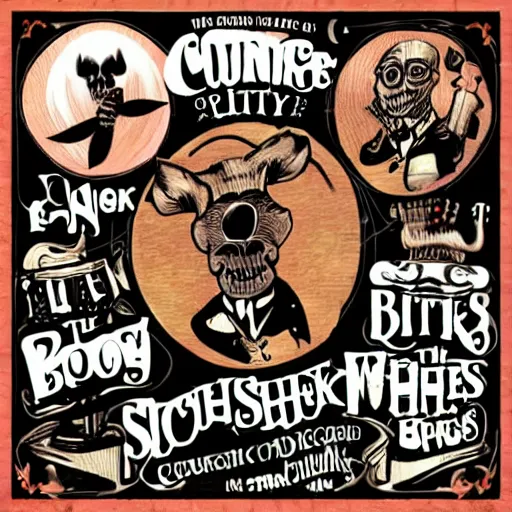 Prompt: The Council of Spooky Bitches,