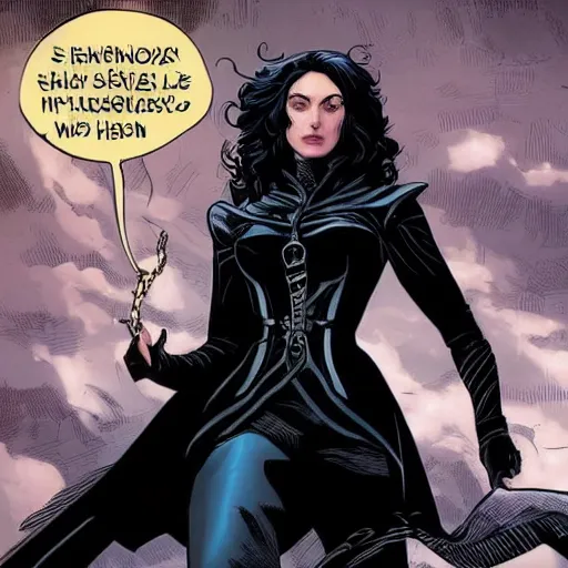 Image similar to yennefer in marvel comics