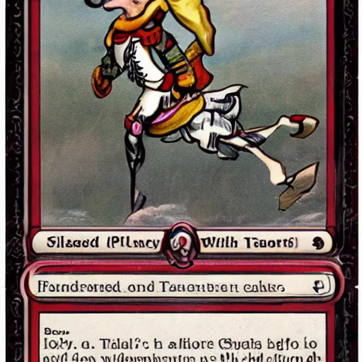 Prompt: fool tarrot card