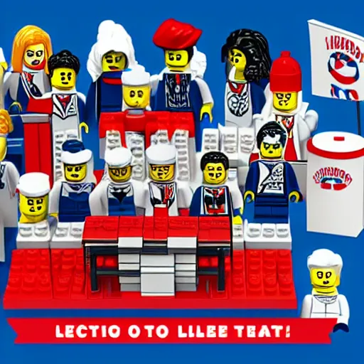 Image similar to 2 0 2 0 election lego set