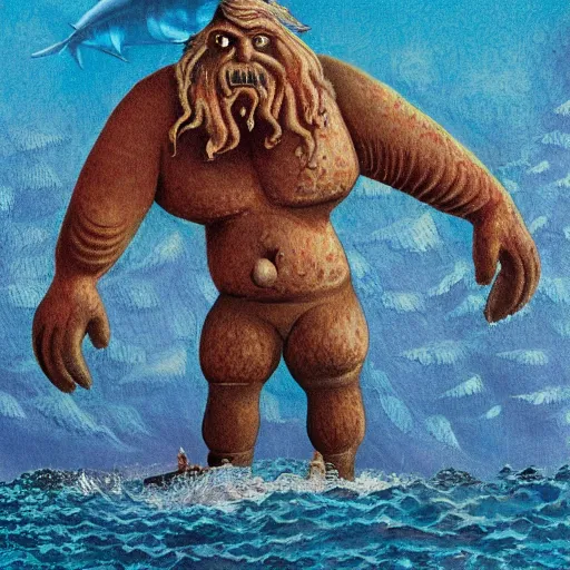 Prompt: sea giant