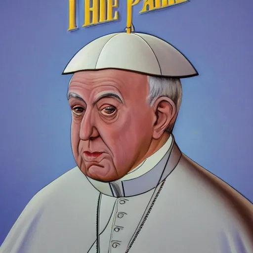 Prompt: the pope by raphael hopper, and rene magritte. extremely highly detailed, occult, funny, humorous, humor, hilarious, funny, entertaining, magical, trending on artstationhq