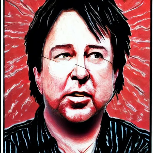 Image similar to bill hicks bill hicks madness outsider art