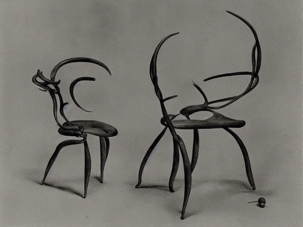 Image similar to chair snail. karl blossfeldt