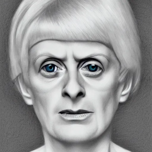 Prompt: pencil illustration of Myra hindley , highly detailed, 8k, cinematic,