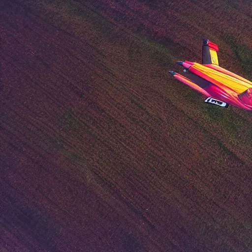 Prompt: Andrew Tate as Wanda, flying above a field, midnight, 4K ultra HD