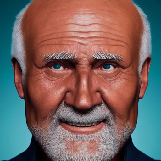 Prompt: portrait of hide the pain harold, accurate and detailed, stock photo, realistic, 8k, Canon DLSR