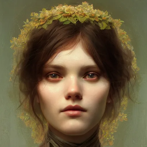 Image similar to a simple face highly detailed, dim volumetric lighting, 8k, post-processing, soft painting, trending on artstation, concept art, smooth, sharp focus, illustration,by Tom Bagshaw and Daniel Gerhartz and Albert Aublet and Lawrence Alma-Tadema and alphonse mucha