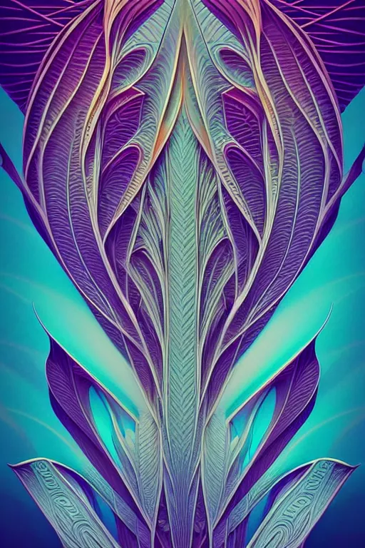 Prompt: Energetic symmetry, art deco, fantasy, intricate art deco leaf designs, elegant, highly detailed fractals, sharp focus, art by Artgerm and beeple