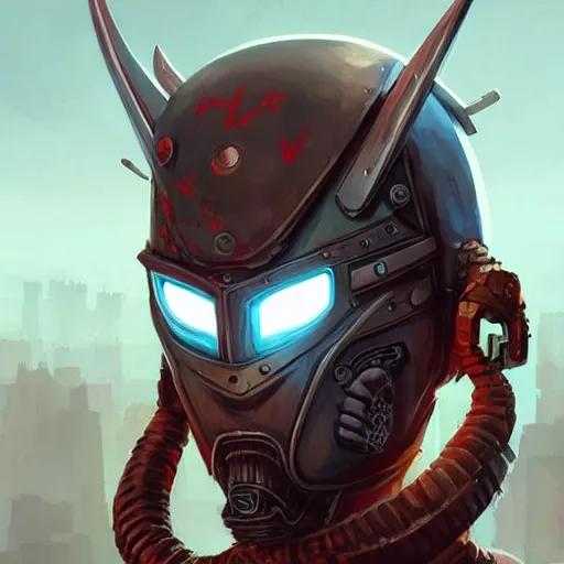 Image similar to cyberpunk viking helmet mask warrior goddess robot ninja fantasy, art gta 5 cover, official fanart behance hd artstation by jesper ejsing, by rhads, makoto shinkai and lois van baarle, ilya kuvshinov, ossdraws