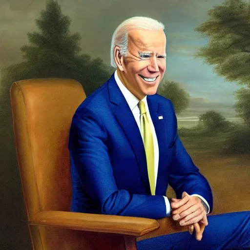 Image similar to joe biden presidential portrait