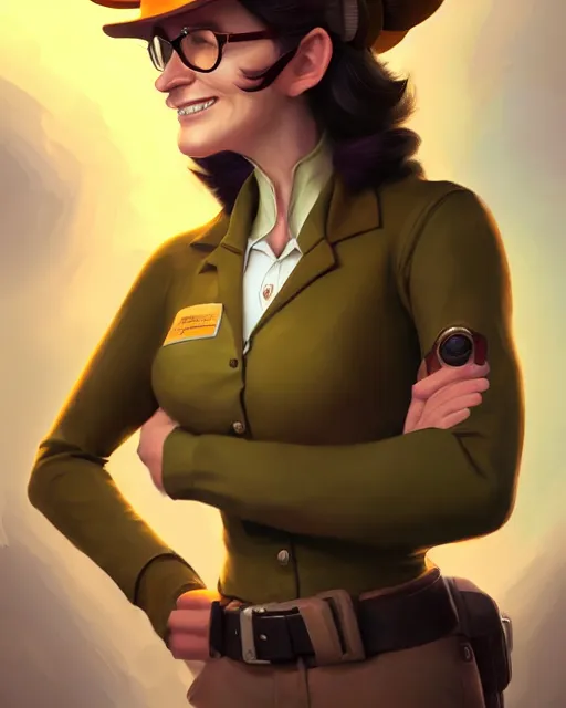 Prompt: ms. pauling from tf 2, perfect face, abs, cinematic, stunning, cute, adorable, strong, highly detailed, psychedelic, digital painting, artstation, smooth, hard focus, illustration, art by jessica rossier and and brian froud