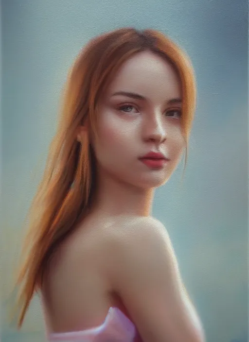 Image similar to portrait of a gorgeous young woman in the style of stefan kostic, flickr, realistic photo, sharp focus, 8k high definition, insanely detailed, intricate, elegant