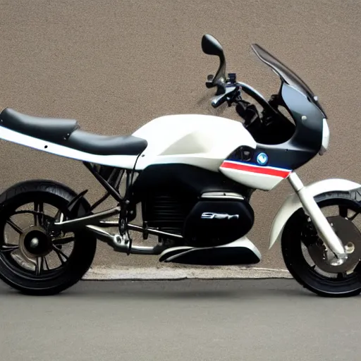 Prompt: motorcycle BMW k100