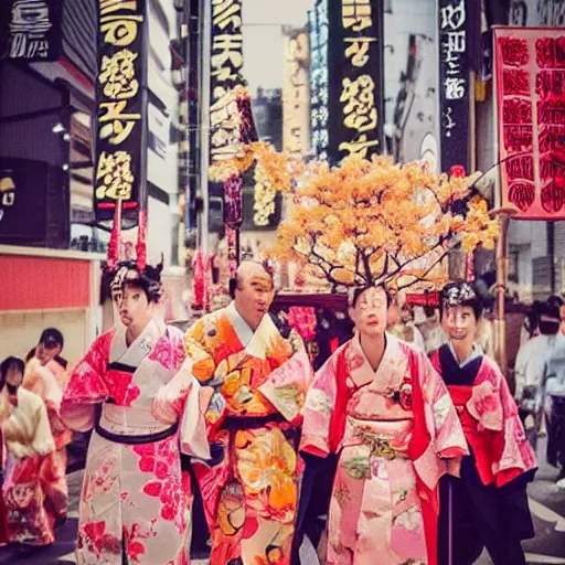 Image similar to photo of a Japanese matsuri, cinematic, beautiful, fun, instagram, amazing,