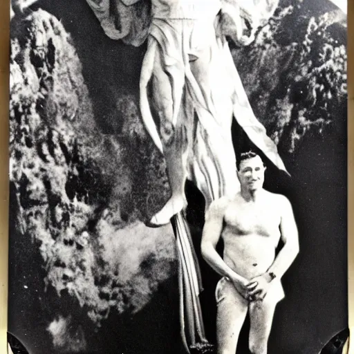 Image similar to 3 5 mm photo of neville goddard as god, old photo