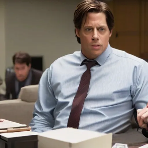 Prompt: film still of the big short (2015)