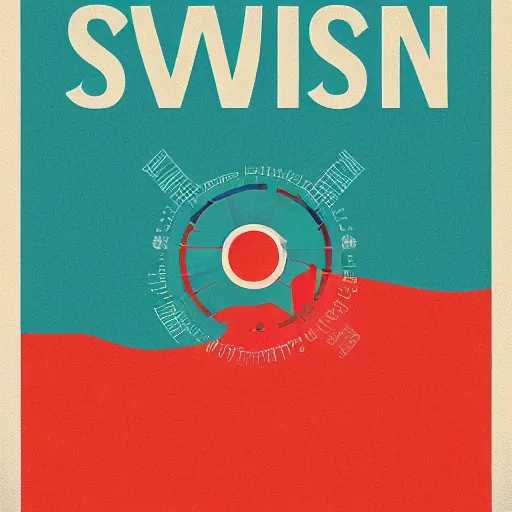 Prompt: swiss international poster design typography hi resolution