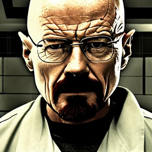 Prompt: Walter white as Butcher