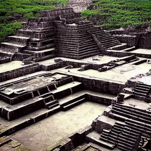 Image similar to “mayan aged technology underground base”