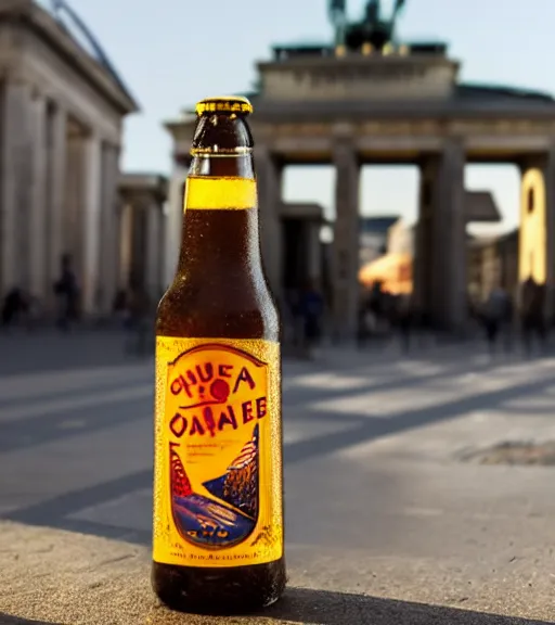 Image similar to A bottle of Club Mate in Berlin