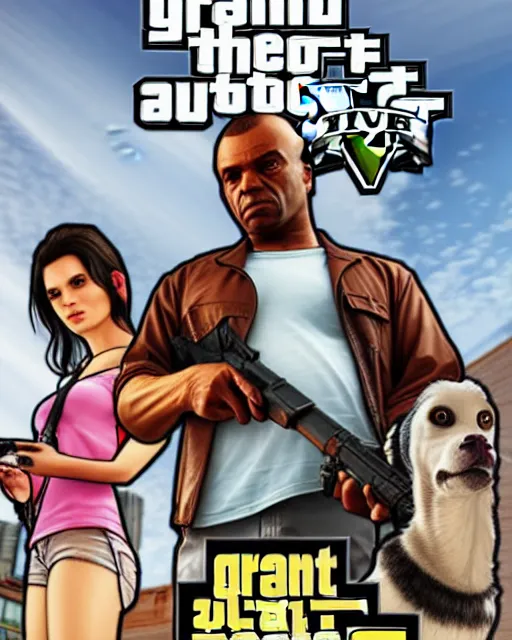 Image similar to grand theft auto 5 cover art of a chicken