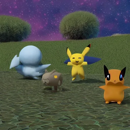 Image similar to new! pokemon that doesn't exist, 3 d rendered