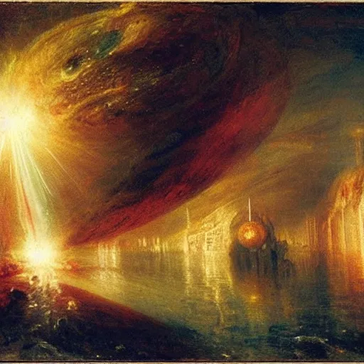 Image similar to the space conquest by turner