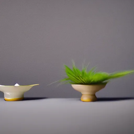 Prompt: a photo of 8k Ikebana, ikenobo, ohararyu, sougetsu, wide angle, sony a7r3, ultra detail, photorealistic, in simple background