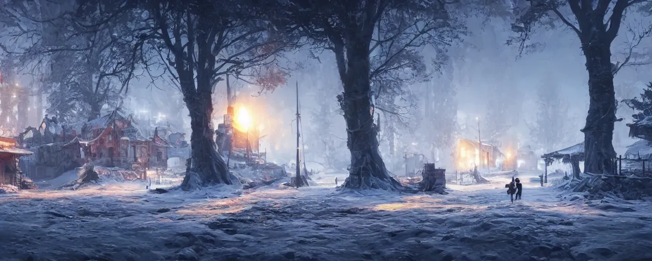 Image similar to a perfect home for winters, 8 k uhd, unreal engine, octane render in the artstyle of finnian macmanus, john park and greg rutkowski