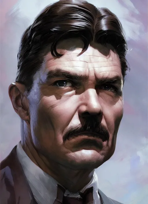 Image similar to Portrait of Clark Gable, marvel comics, dark, intricate, highly detailed, smooth, artstation, digital illustration by Ruan Jia and Mandy Jurgens and Artgerm and Wayne Barlowe and Greg Rutkowski and Frank Frazetta