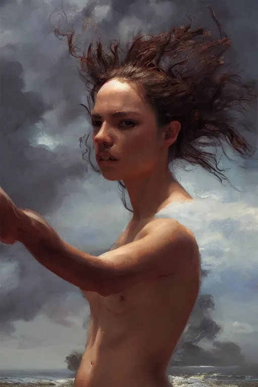 Image similar to a freira, aterrorizante, 8 k, trending on artstation, smooth, sharp focus artwork by gustave courbet, mark keathley, greg rutkowski and annie leibowitz