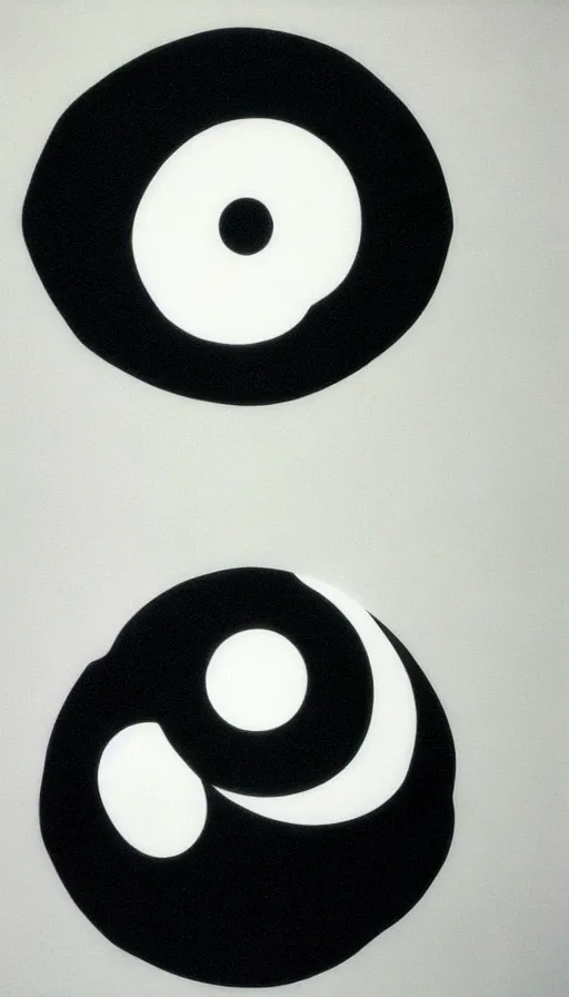 Image similar to Abstract representation of ying Yang concept, by Yoshihiro Togashi