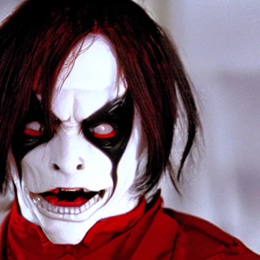 Prompt: Michael Morbius played by Jared Leto from the Morbius movie screams IT'S MORBIN' TIME