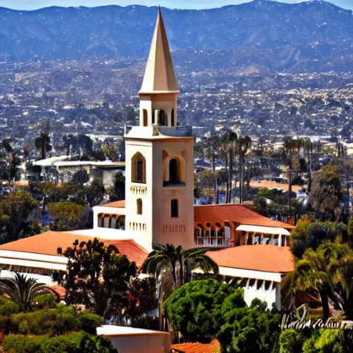 Image similar to Gorgeous photograph of UC Santa Barbara\'s Storke Tower