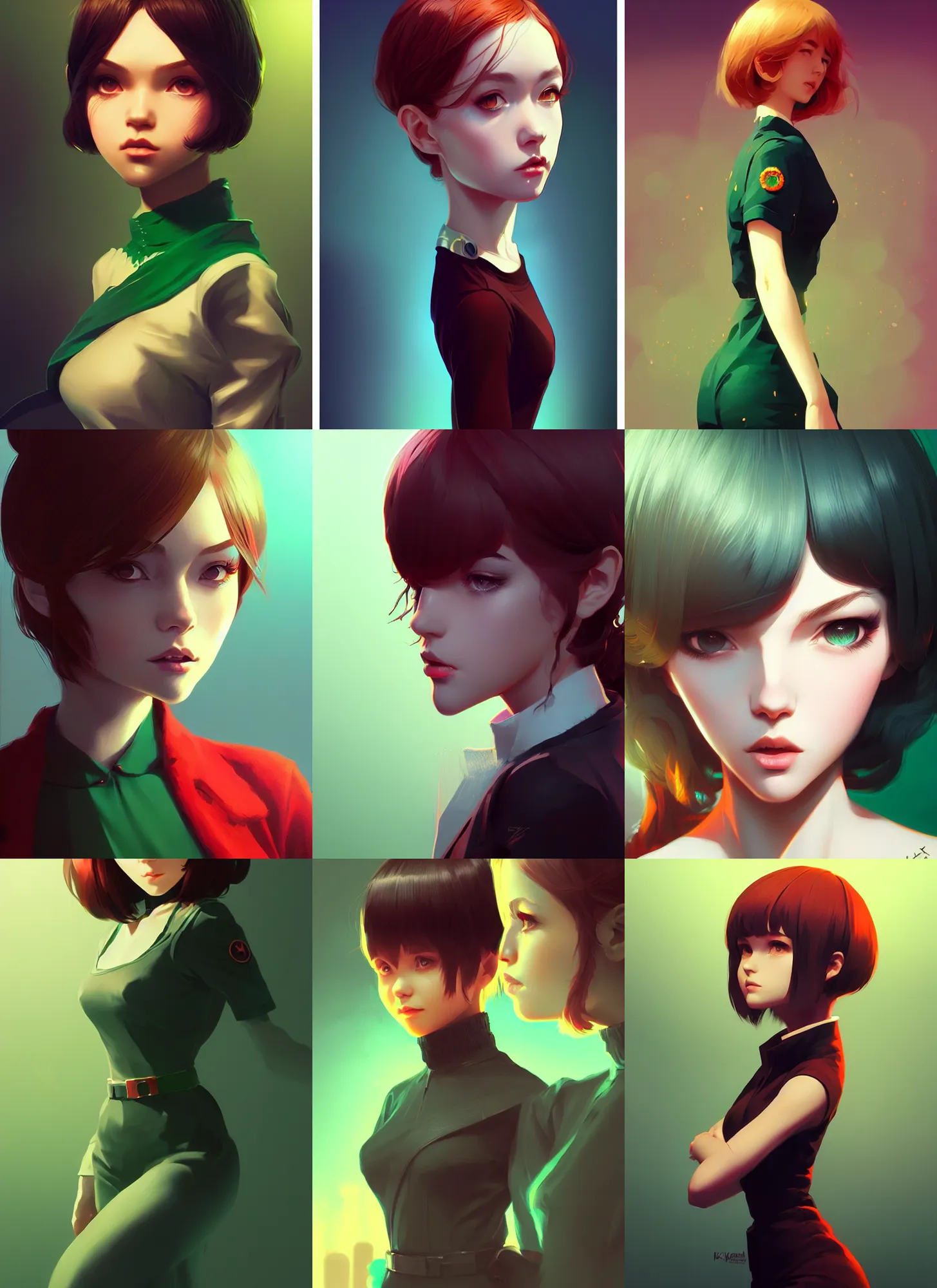 Prompt: character art by ilya kuvshinov, the emerald herald, intricate, cinematic lighting, highly detailed, digital painting, artstation, concept art, smooth, sharp focus, illustration