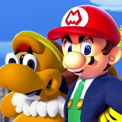 Prompt: “ obama calls bowser gay in mario odyssey. ”