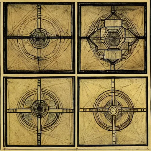 Image similar to sketches of the lament configuration by leonardo davinci