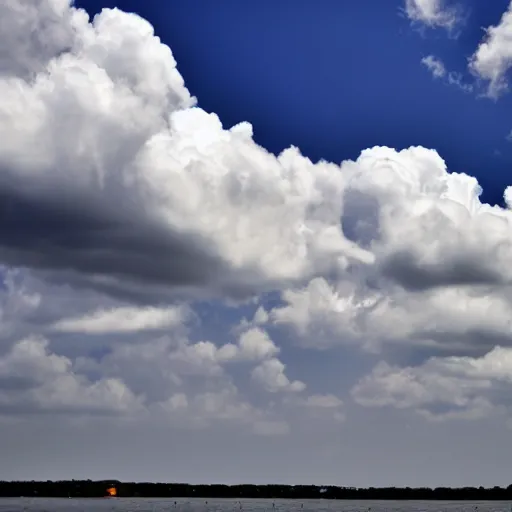 Prompt: peaceful clouds