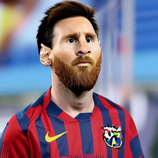 Prompt: Lionel Messi as a character in a sitcom