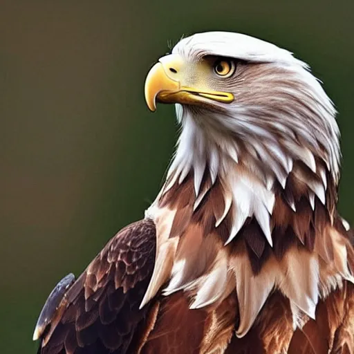 Prompt: Tragedy in a family of dwarfs - an eagle grabbed a baby and throws it down a mountain, a photo by the National Geographic team awarded the Comedy Wildlife Photography Awards 2019