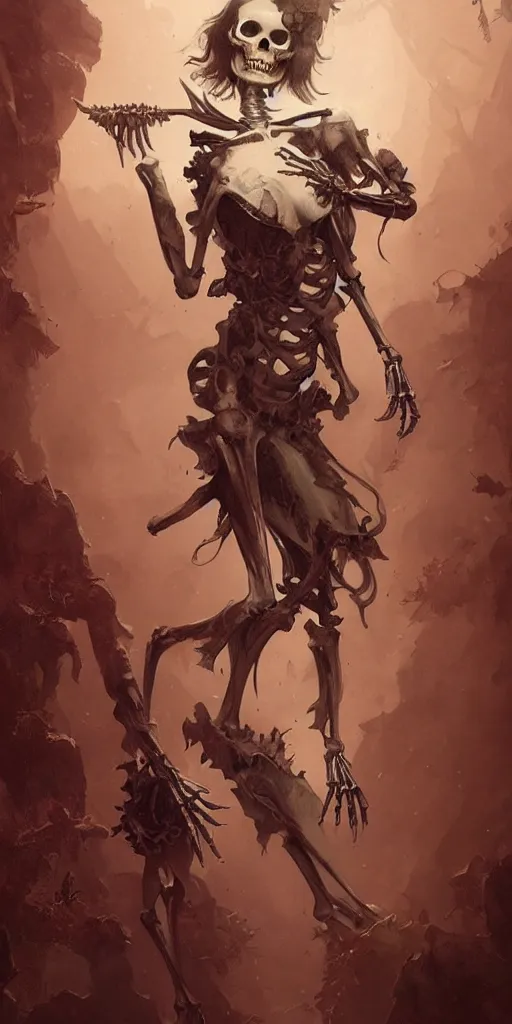skeleton fantasy art