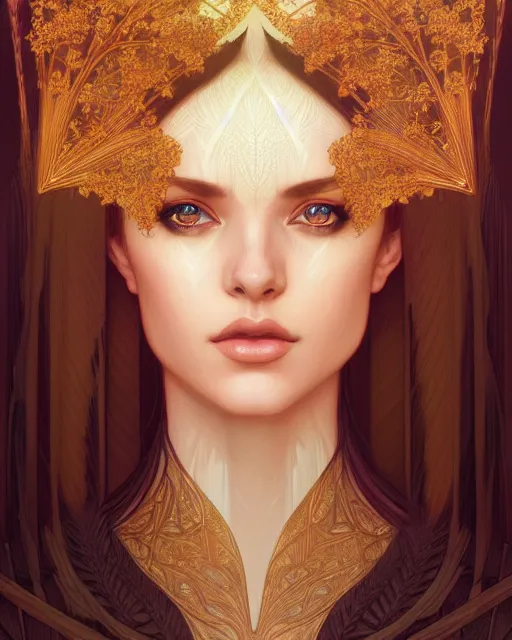 Prompt: symmetry portrait of welsh brunette princess, glam, shadowfire, forest background, intricate, elegant, highly detailed, digital painting, artstation, concept art, smooth, sharp focus, illustration, art by artgerm and greg rutkowski and fra angelico and alphons mucha