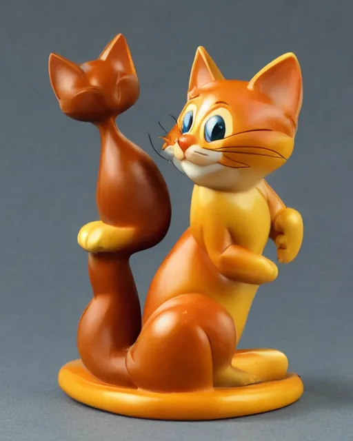 Image similar to disney, Wako Cat, 1940, figurine, detailed product photo